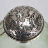 Émile Gallé Early Perfume Bottle with Silver Mount