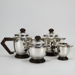 French Art Deco Silver Plated Tea or Coffee Set (c.1925)