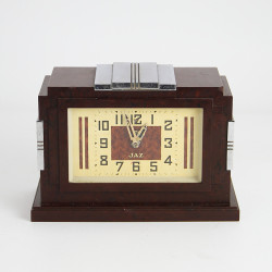Art Deco Bakelite Mantle Clock By Jazz (c.1930)