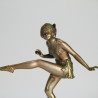 Josef Lorenzl Rare Art Deco Bronze Figure