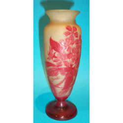 Galle Vase Signed to Pattern. Circa 1900