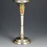 Art Nouveau Silver and Enamel Vase