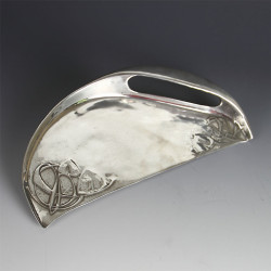 Archibald Knox for Liberty & Co Pewter Crumb Scoop (C.1905)