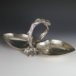 WMF Art Nouveau Silver Plated Fruit or Sweet Dish
