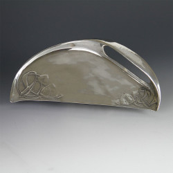 Archibald Knox for Liberty & Co Pewter Crumb Scoop (C.1905)