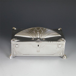 WMF Art Nouveau Silver Plated Jewel Casket