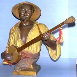 Goldschieder Banjo Player Figure