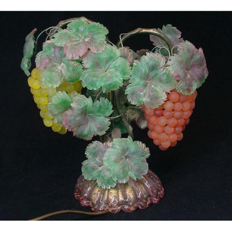Murano Glass Grapes Lamp (c.1950)