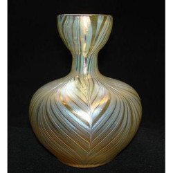 Loetz Glass Vase Signed Loetz Austria to Base (c.1900)