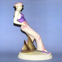 Goldschieder Very Rare Model Sailor Girl Figure