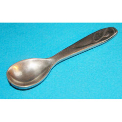 Rare Archibald Knox for Liberty & Co antique mustard or salt spoon. (c.1905)