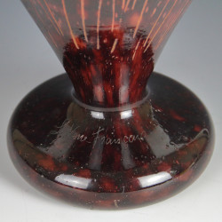 Le Verre Francais Schneider Cameo Glass Vase