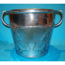 Archibald Knox for Liberty & Co Pewter Ice Bucket. Circa 1903