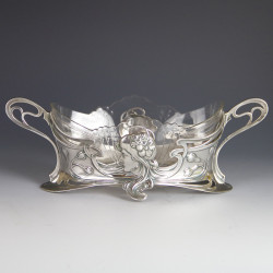 WMF Art Nouveau Silver Plated Flower Dish (c.1906)