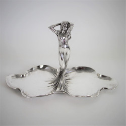 WMF Art Nouveau Silver Plated Fruit or Sweet Dish