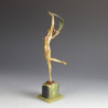 Josef Lorenzl Art Deco Bronze Figure Austrian c.1925
