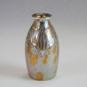 Johann Loetz Art Nouveau Astaera (Oil Spot) Pair of Iridescent Glass Vases