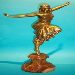 Paul Phillipe Russian Dancer Bronze Figure