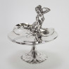 WMF Art Nouveau Silver Plated Card Tay