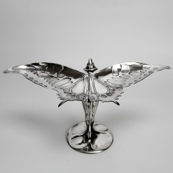 Art Nouveau Silver Plated Centerpiece, Austrian