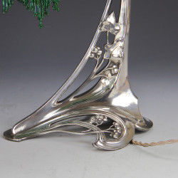 WMF Art Nouveau Silver Plated Table Lamp