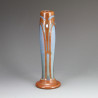 Pair of Secessionist Iridescent Glass Vases