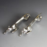 Pair of Kayserzinn Pewter Knife Rests