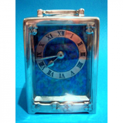 Archbald Knox Pewter and Enamel Carriage Clock for...