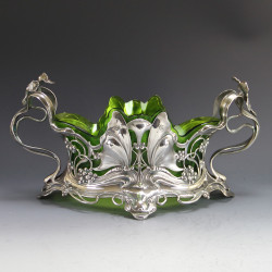 WMF Art Nouveau Silver Plated Flower Dish (c.1900)