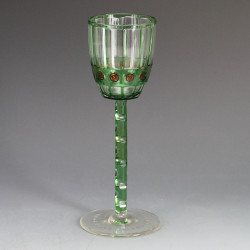 Otto Prutscher (1880-1949) for Meyr's Neffe Wine Glass (c.1908)