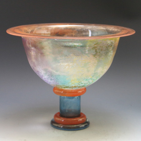Kosta Boda 'Can-Can' Range Pedestal Bowl