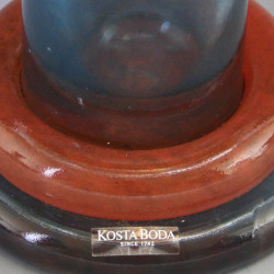 Kosta Boda 'Can-Can' Range Pedestal Bowl