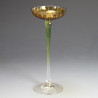 Fritz Heckert Art Nouveau Enamelled and Gilded Liqueur Glass (c.1890)