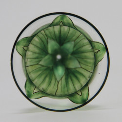 Fritz Heckert Art Nouveau Enamelled and Gilded Liqueur Glass