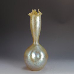 Johann Loetz Art Nouveau Papillion Vase Austrian