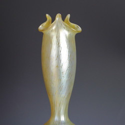 Johann Loetz Art Nouveau Papillion Vase Austrian