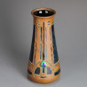 Johann Loetz Art Nouveau Vase with Copper Overlay