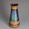 Johann Loetz Art Nouveau Vase with Copper Overlay
