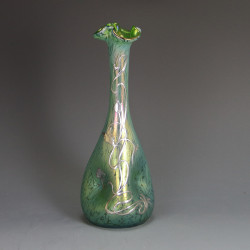 Johann Loetz Art Nouveau Silver Overlay Vase (c.1900)