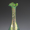 Johann Loetz Art Nouveau Silver Overlay Vase
