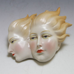 Art Deco Double Face Mask (c.1930)