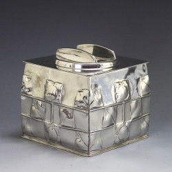 Archibald Knox For Liberty & Co Pewter Biscuit Box (c.1905)