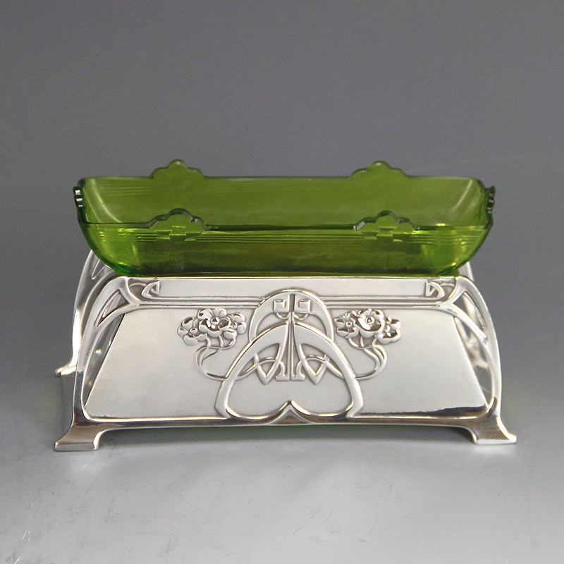 WMF Art Nouveau Silver Plated Flower Dish (c.1906)