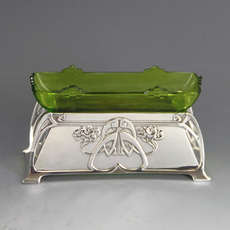 WMF Art Nouveau Silver Plated Flower Dish (c.1906)