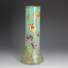 Mont Joye Legras Art Nouveau Enameled Glass Vases