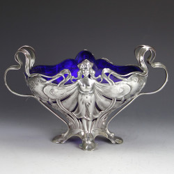 WMF Art Nouveau Silver Plated Flower or Fruit Bowl (c.1900)