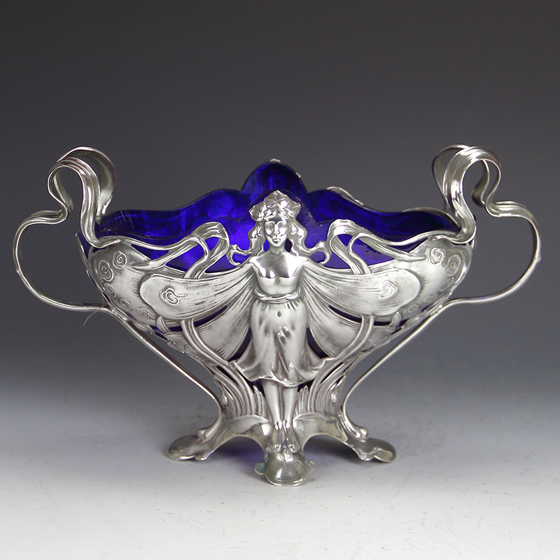 WMF Art Nouveau Silver Plated Flower or Fruit Bowl (c.1900)