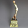 Josef Loernzl Art Deco Bronze Pyjama Girl (c.1925)