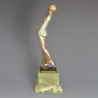 Josef Lorenzl Art Deco Bronze Pyjama Girl