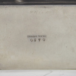 Archibald Knox for Liberty & Co Pewter and Enamel Clock 0370